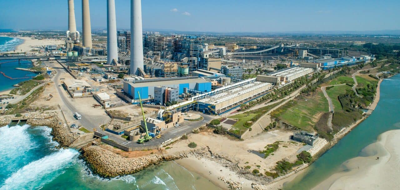 Hedera desalination plant in Israel. | Photo Courtesy