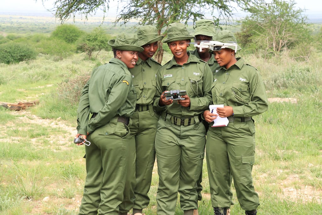 The flying all women rangers of Amboseli Ecosystem