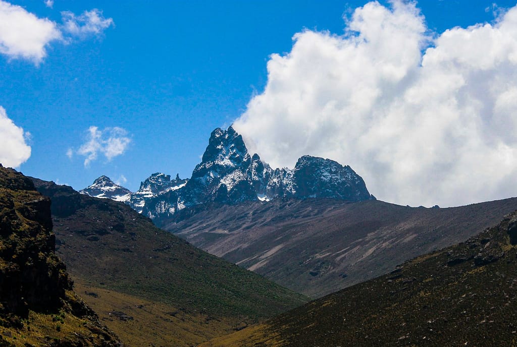 Vanishing Glaciers of Mt. Kenya