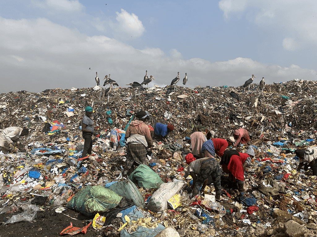 Mountains of Fashion Waste in Africa
