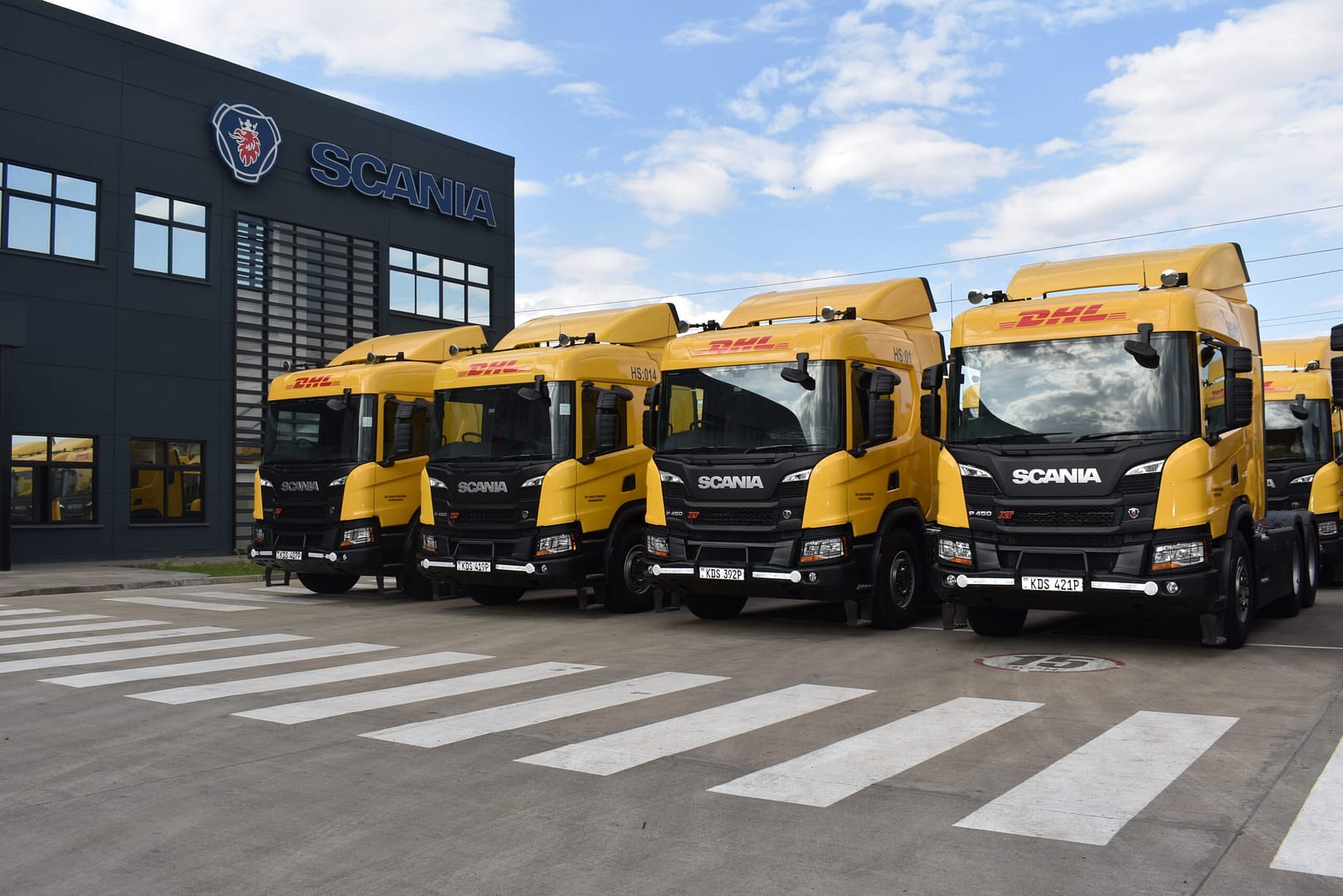 DHL, Scania Deploys 25 New Euro 5 Biodiesel Powered Trucks in Kenya